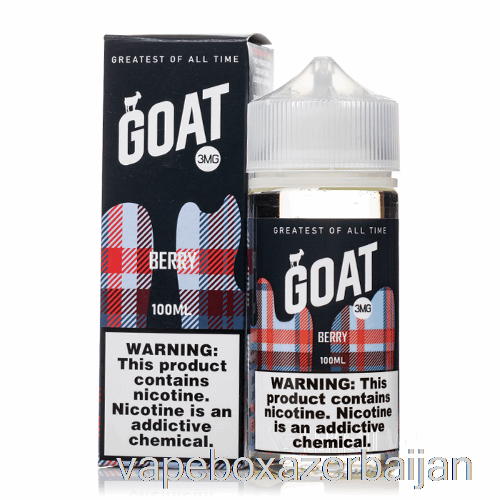 Vape Azerbaijan Berry - Goat E-Liquid - 100mL 0mg